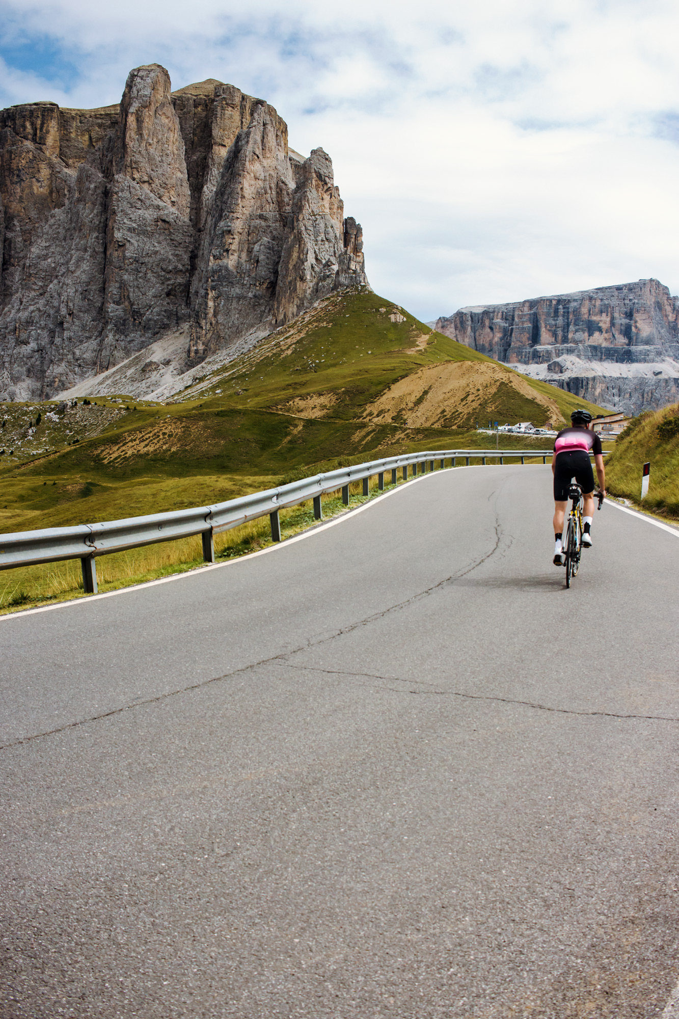 Sella Ronda, Sella Runde, Dolomiten, Süd Tirol, Passo Pordoi, Passo Gardena, Passo Sella, Passo Campognolo, Bozen, Corvara, Abtei, Alpen, Sella Stock, Alta Badia, Rennrad, Blog, Radblog, Rennradblog, Sommer, Gröden, Tini, Andy